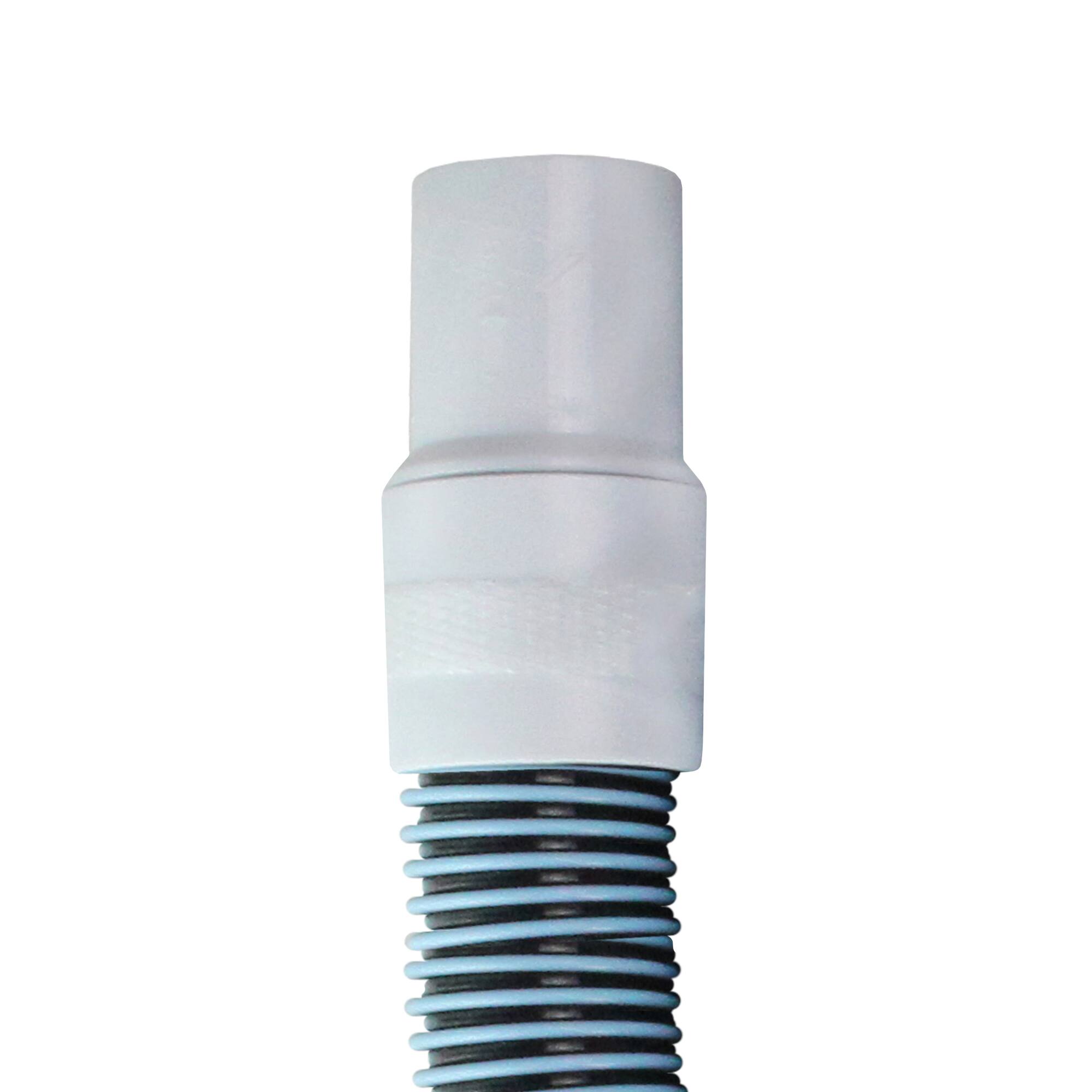 Pool Central 25ft. x 1.5" Blue & Black Extruded EVA In Ground Swimming Pool Vacuum Hose